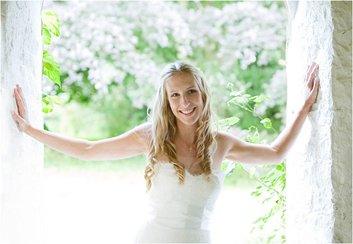 bland-is-banned-11 The soft key light in this picture is 4 stops darker than the background and our bride is beautifully lit from behind as a result.