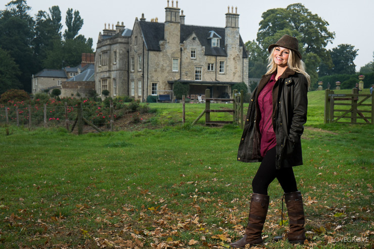 13. The lady of the manor for a 'Country Life' type editorial was lit with an Elinchrom Quadra and a Lastolite Ezybox.