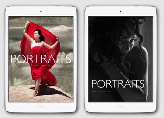 PORTRAITS the eBook by Damien Lovegrove
