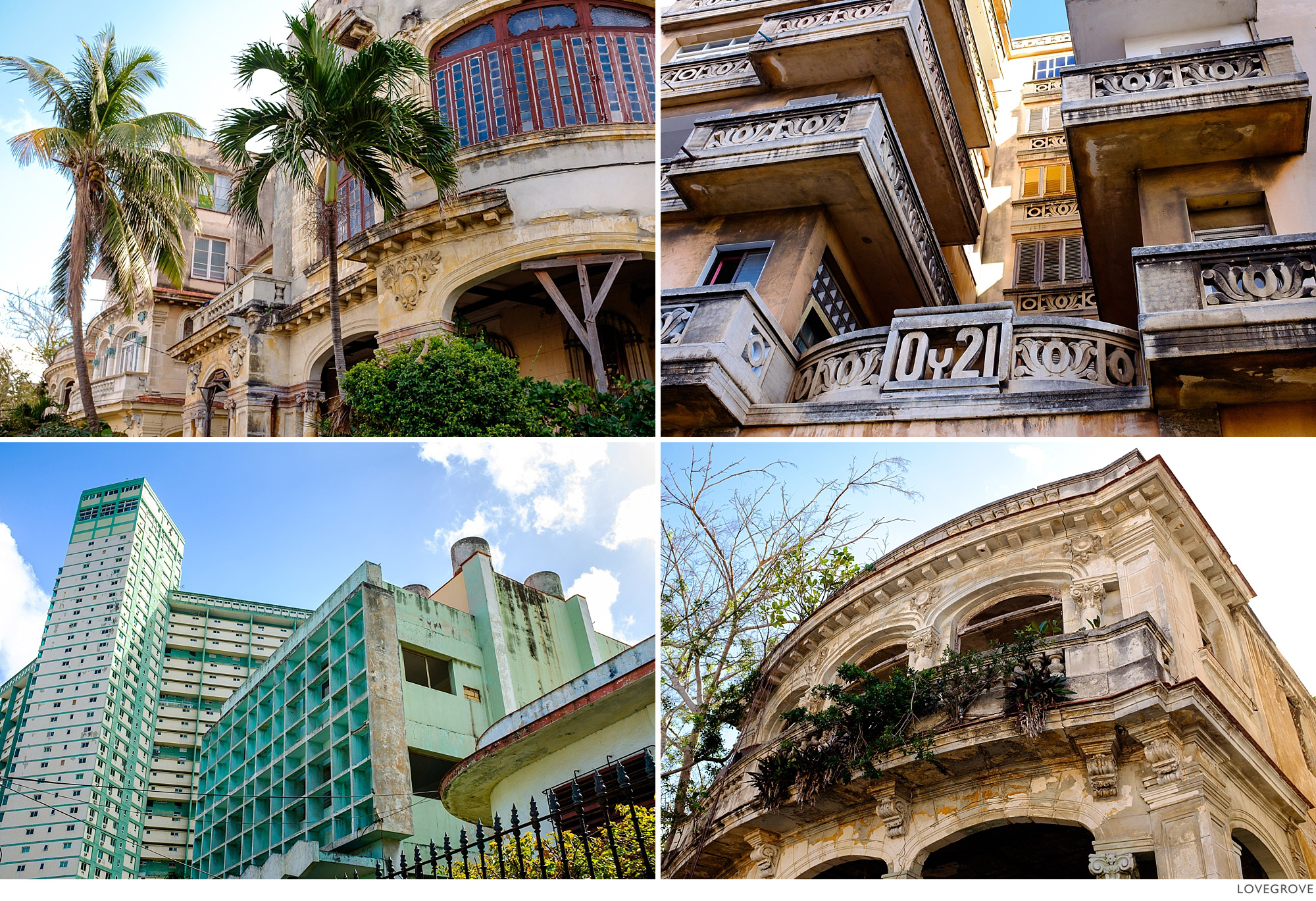 Architecture styles in Havana