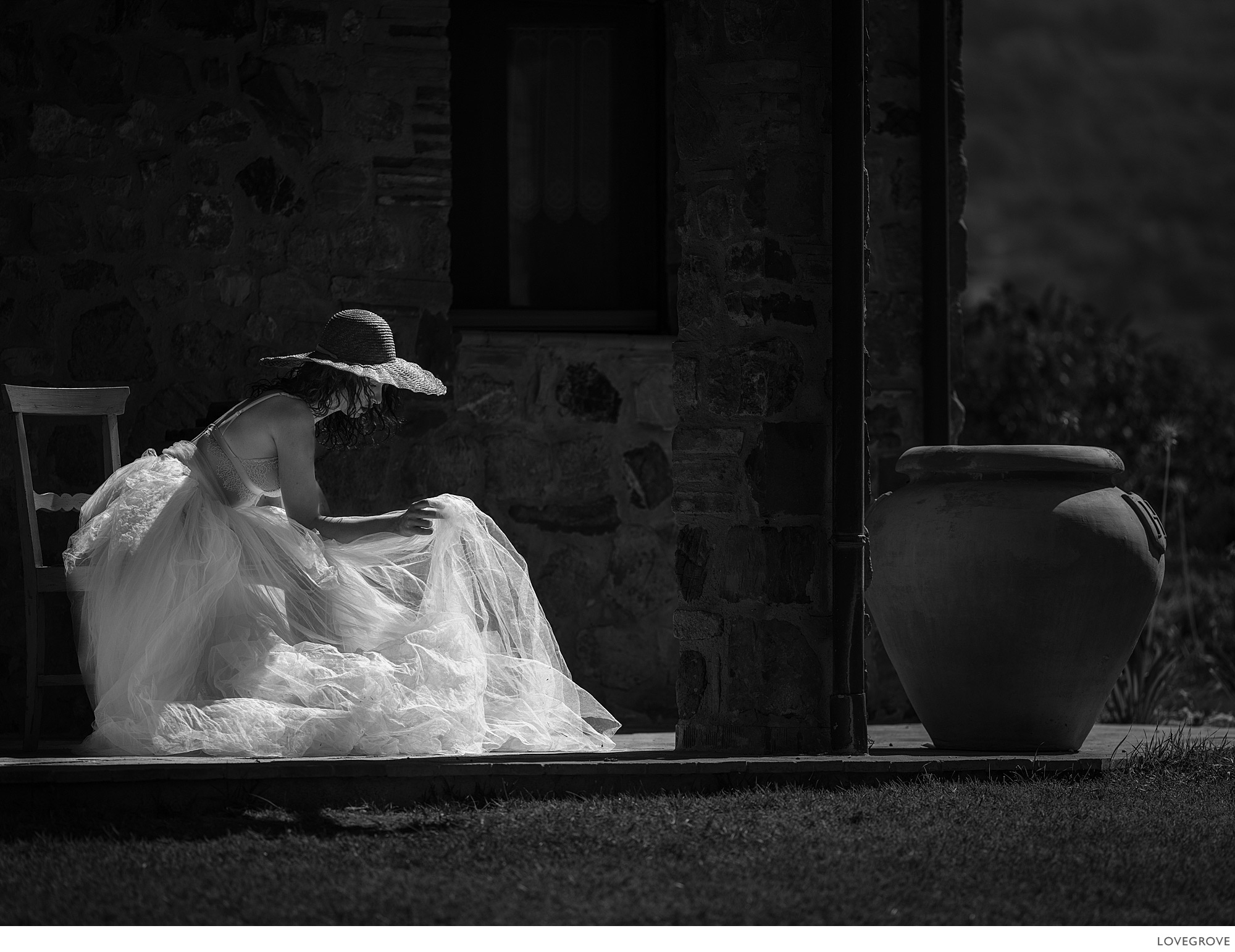 Martina_Bellacima-025 Martina Bellacima in monochrome looking rather pensive in paradise.